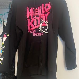 Zip up hello kitty